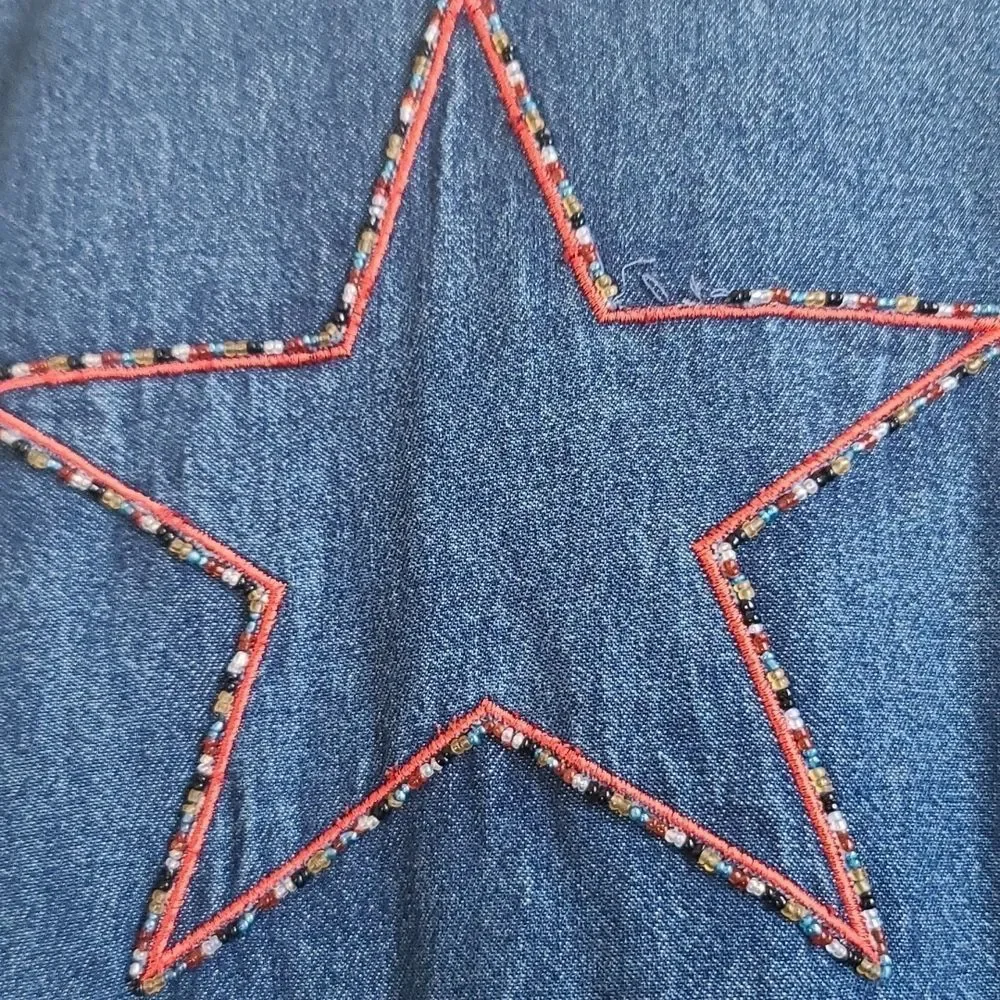 PLUS SIZE SAG HARBOR  WOMAN'S DENIM JACKET - Picture 3 of 13
